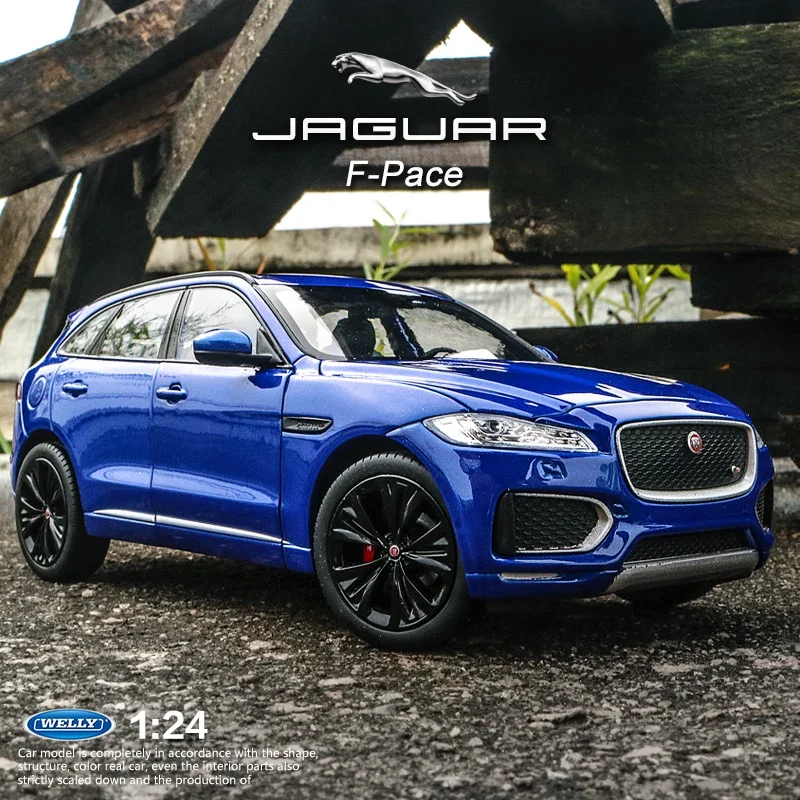 

Welly 1:24 JAGUAR F-Pace SUV Alloy Car Model Diecast Metal Toy Vehicles Car Model High Simulation Collection Childrens Toys Gift