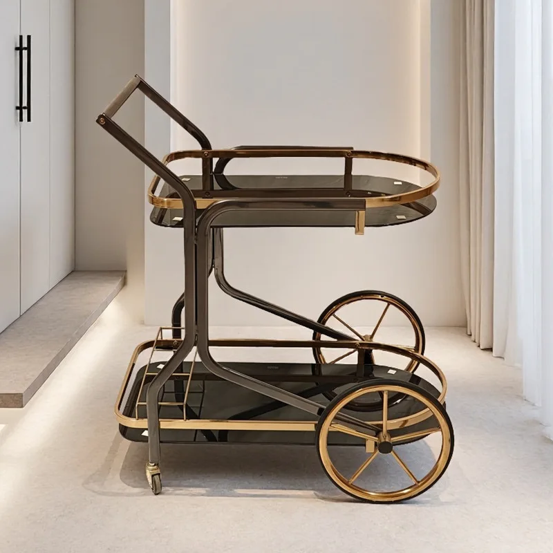 Hotel dining cart Cake Movable snack cart Food cart Delivery  Trolley