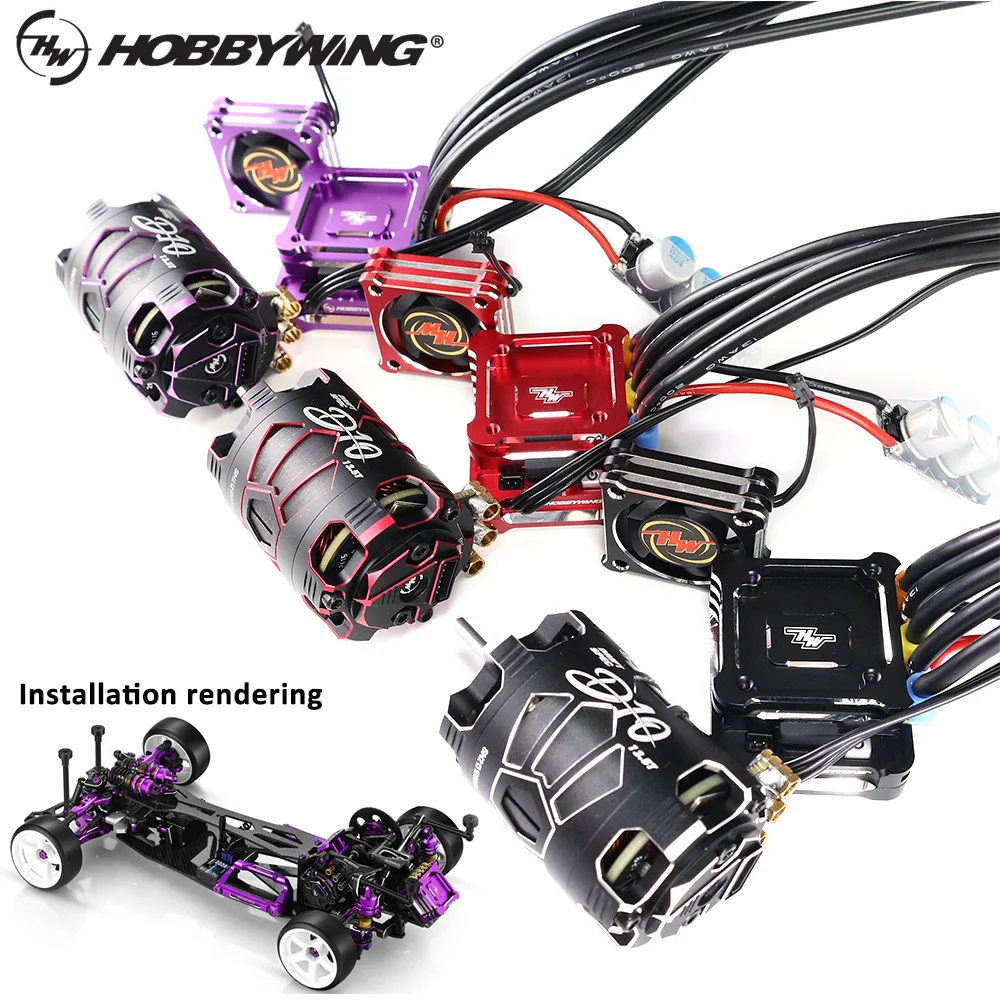 XD10 PRO 100A ESC ブラシレスモーター 1/10 RCドリフト用