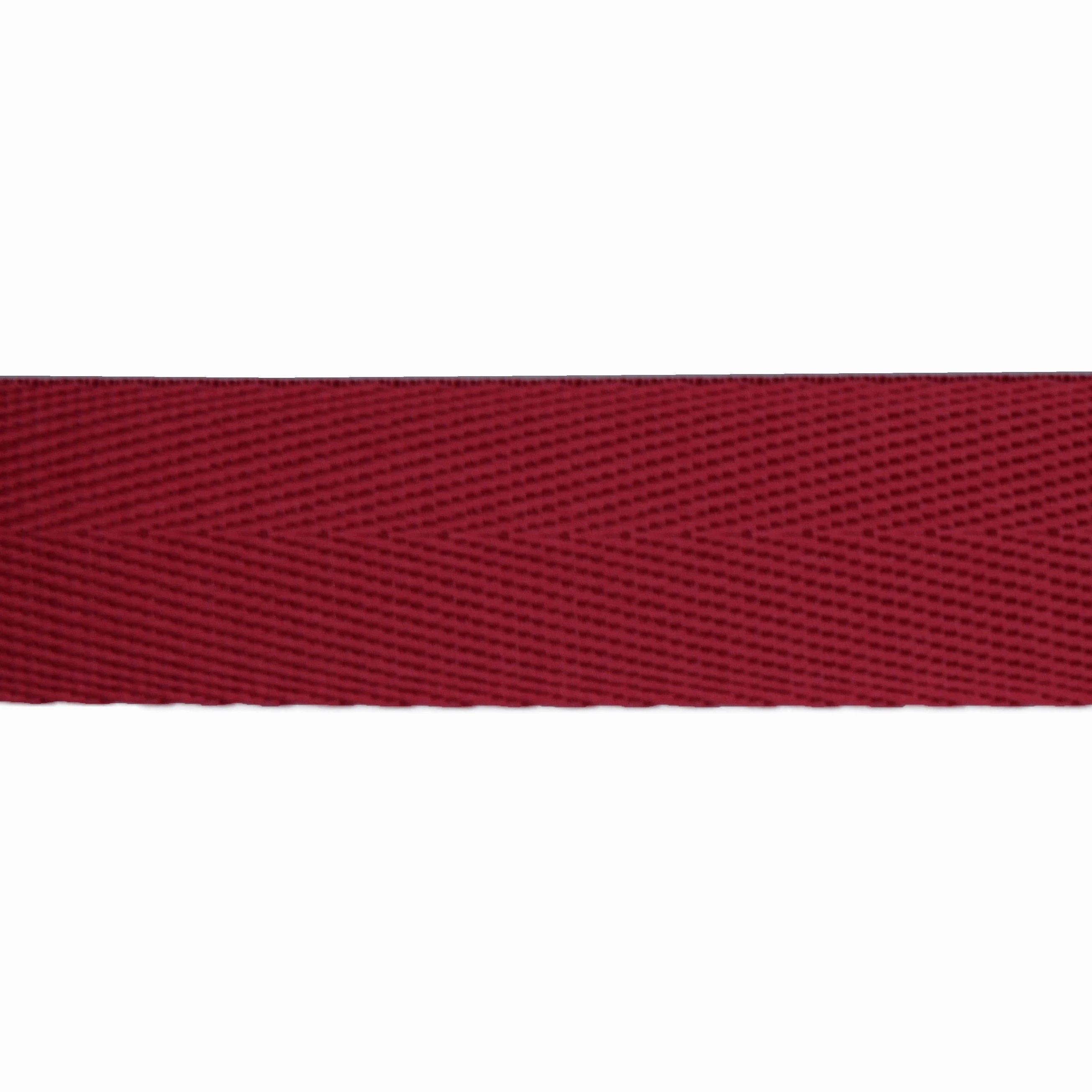 Red Polyester Weaving Tape Roll 2.5cm Wide 5 Yards Long Industrial Adhesive Tape for Crafts And Packaging