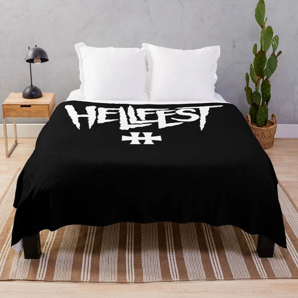 

Hellfest 2 T shirt classique Throw Blanket Luxury Giant Sofa Soft Single Blankets