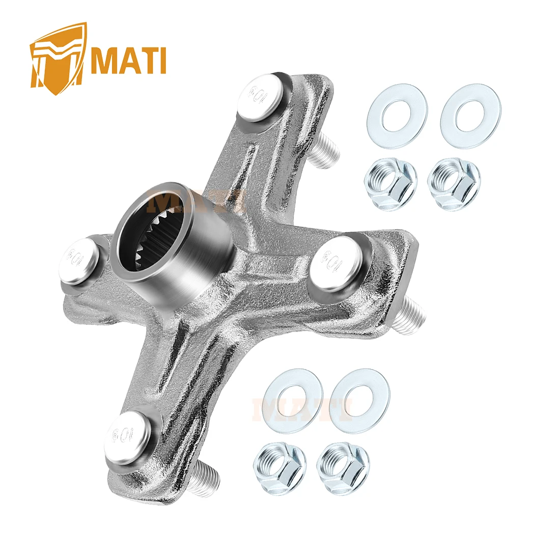 MATI Rear Wheel Hub Kit for Yamaha Banshee 350 Warrior 350 Raptor 700 660 350 250 YFZ450 YFZ450X 1PE-F53K0-00-00 1PE-F5383-00-00 view 3