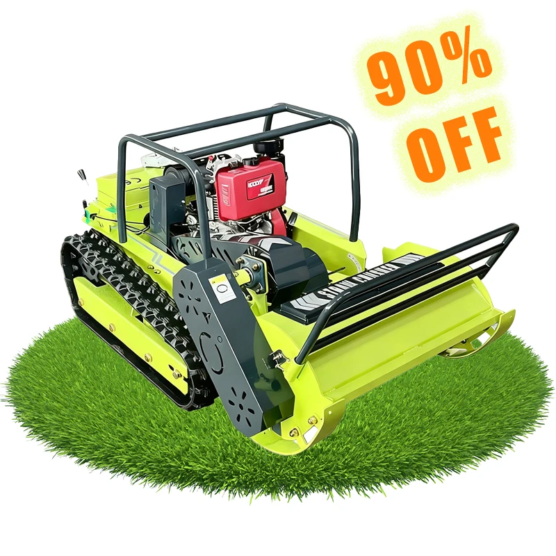 

Factory High Quality 1000mm Shrub Mower with Remote Control CE Approved DIY Petrol/Diesel Engine Lawn Mowing Robot