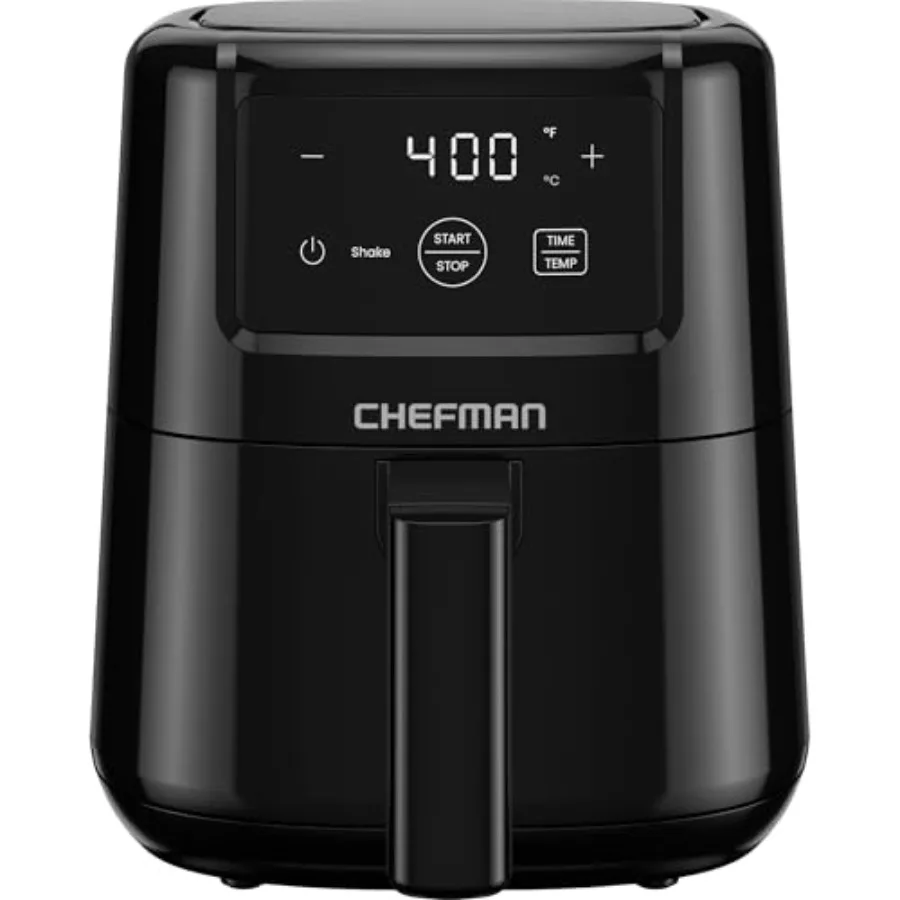 

2 Qt Mini Air Fryer Digital Space-Saving Compact Air Fryer with Nonstick and Dishwasher Safe Basket Quick and Easy Meals in Min