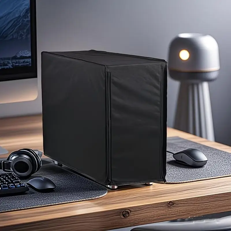 Computer Case Main Unit Dust Cover Waterproof Protective Sleeve for Desktop PC Chassis Used in Home and Office Area