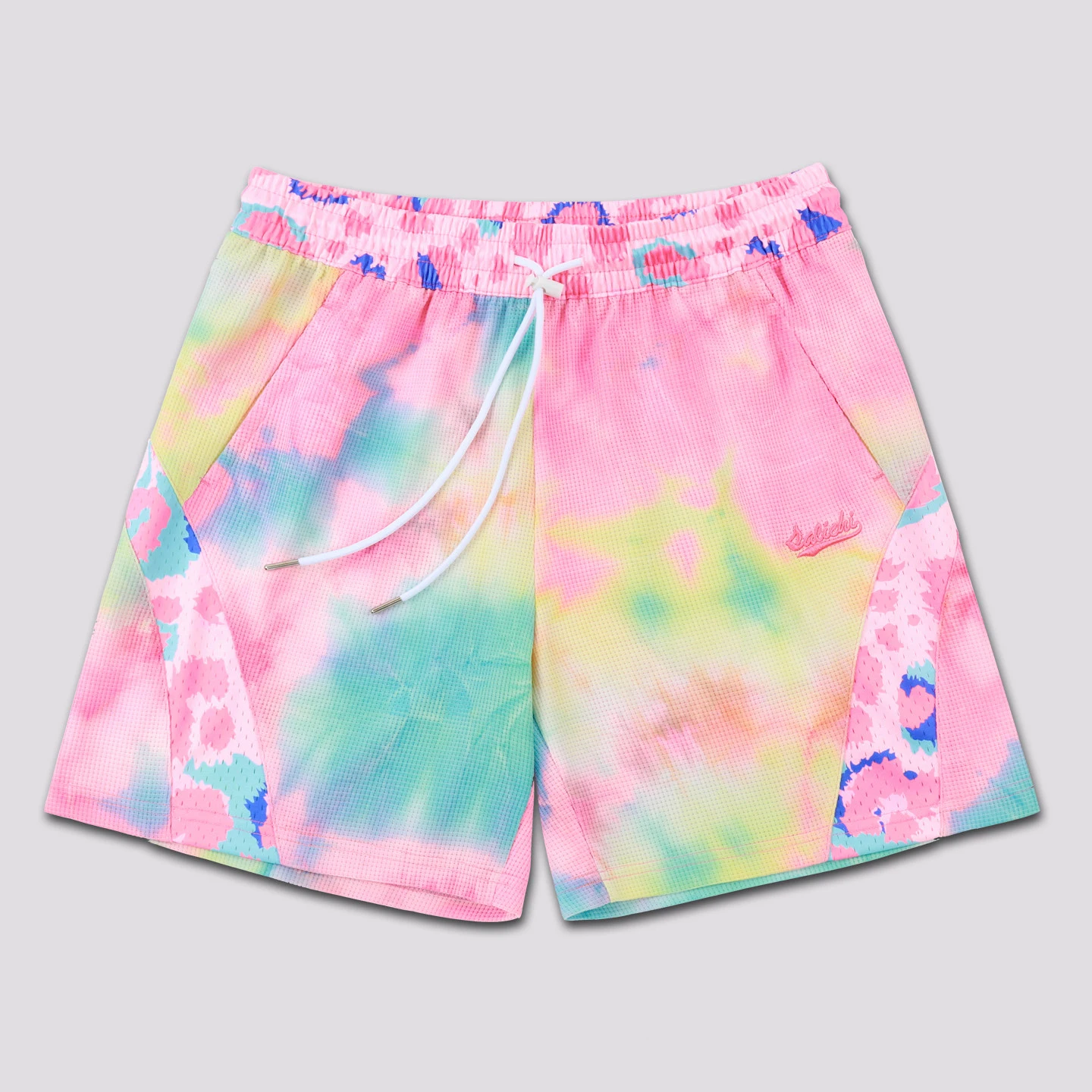 Trendy Summer Embroidered Breathable Sports Shorts For Men Women Couple Basketball American Style Loose Quick drying Shorts