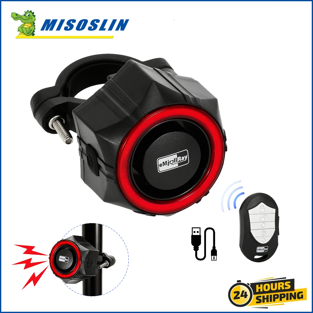 Bike Alarm System Theft Protection for Dualtron Mini/Speedway Leger for Kugoo G-Booster G2 Pro Scooter Detector Vibration Alarm