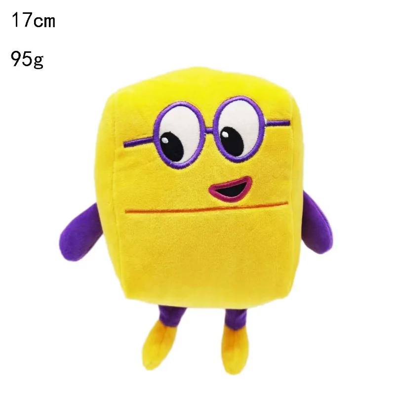 Numberblocks Plush Toy 30cm Cartoon Peripheral Throw Pillow Soft Kawaii Doll Stuffed Toy Decoration Christmas Present Collection