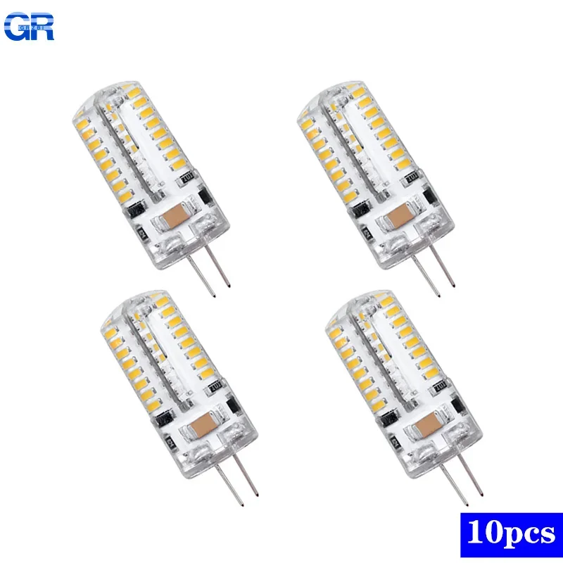 10Pcs/lot G4 LED Light Bulb 2W 3W 4W 5W 7W 9W AC DC12V 220V Corn Lamp SMD2835 Spotlight Chandelier Lighting Replace Halogen Lamp