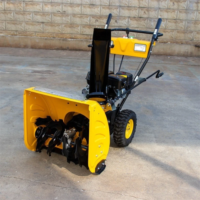 

Winter snow thrower can handle thick snow, multi-gear adjustment snow removal high horsepower