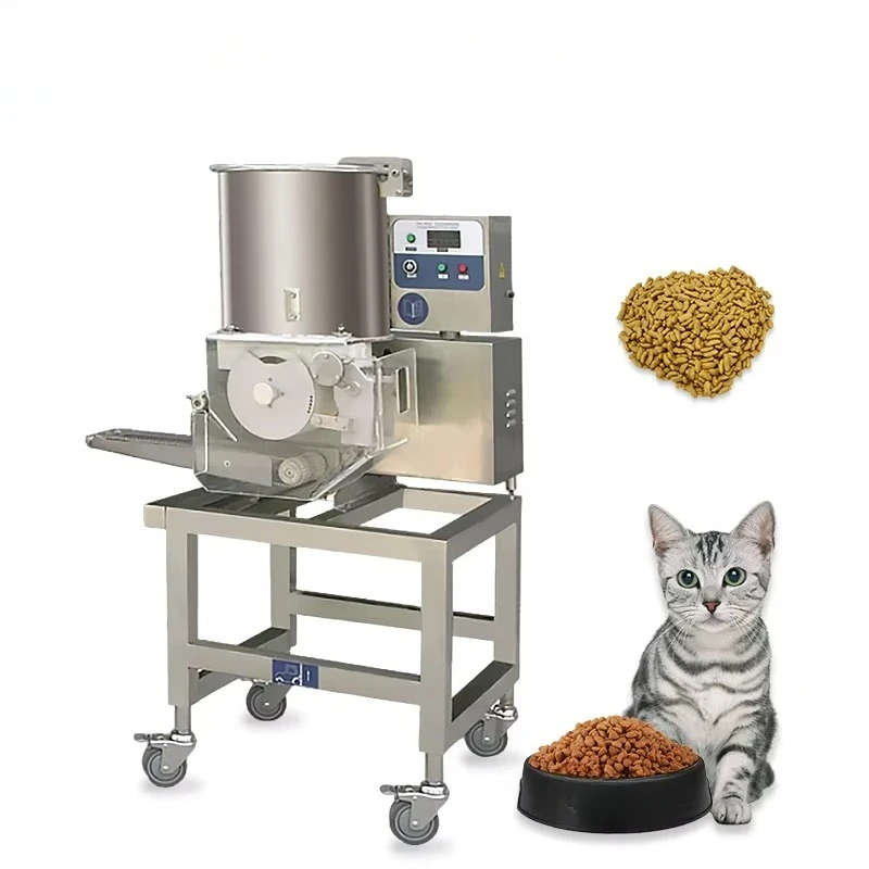 آلة بثق أغذية الحيوانات الأليفة الأوتوماتيكية ذات الإنتاجية العالية، حالة جديدة، معدات تجهيز أغذية الأسماك والقطط والكلاب #4