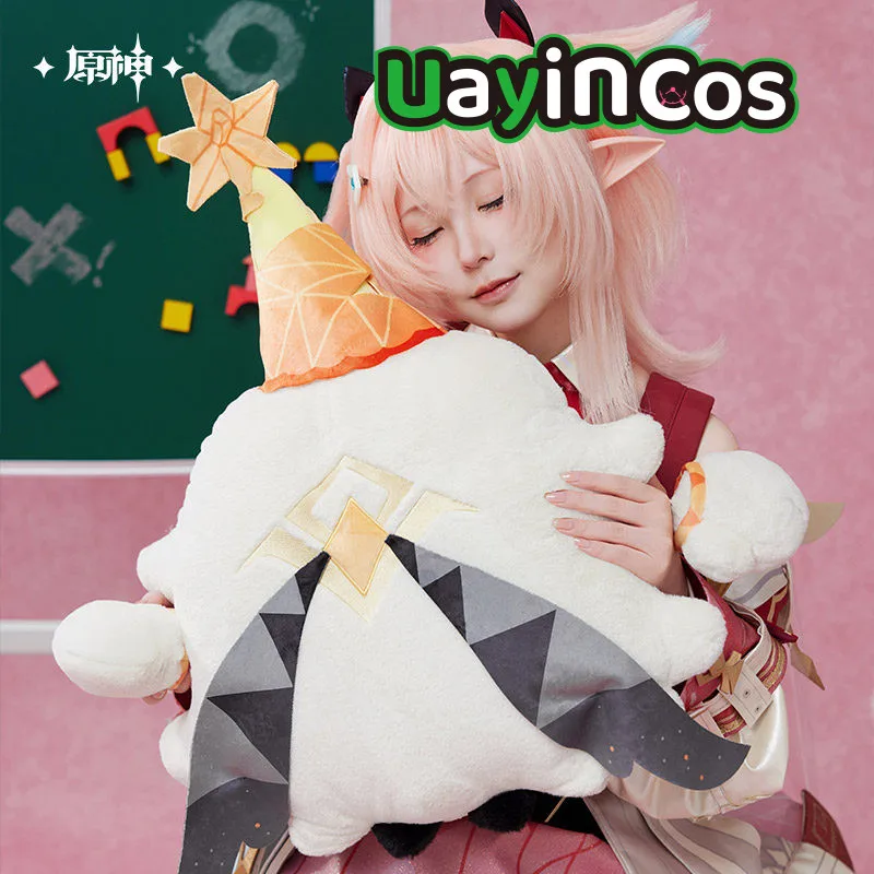 peluche-officielle-genshin-impact-linnea-de-51-cm-coussin-decoratif-figurine-d'anime-jouet-de-jeu-cadeaux-accessoires-de-cosplay