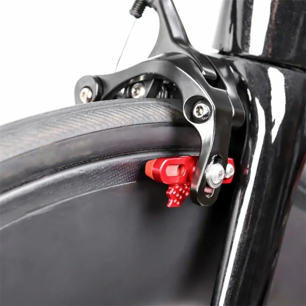 1 Pair Rubber Bicycle V-brake Pads Replaceable Caliper Brake Pads Bike Brake Blocks Drawer Type Lightweight Bicycle Brake Pads