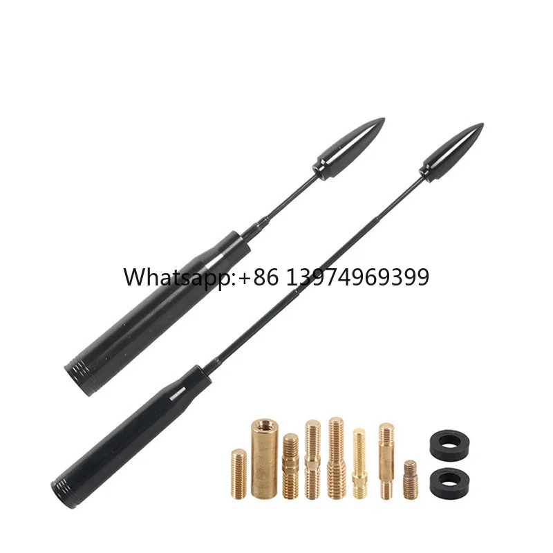 Universal Roof Car Telescopic Bullet-shaped Modified Bullet Antenna Carbon Fiber FM Radio signal Booster Antenna