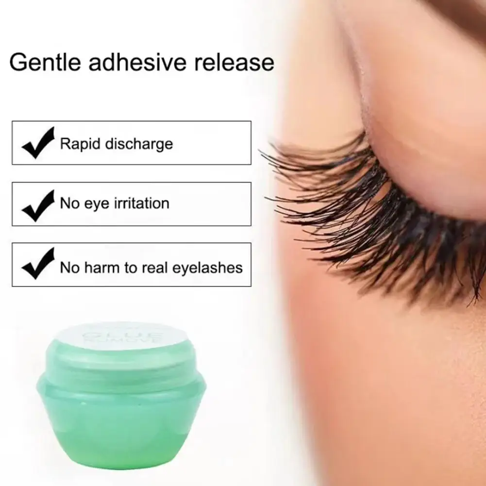 Professional False Eyelash Glue Remover Eyelash Extension Glue Remover Cream For Lashes Remover Gel Cream No Irritating Mak F6Y7