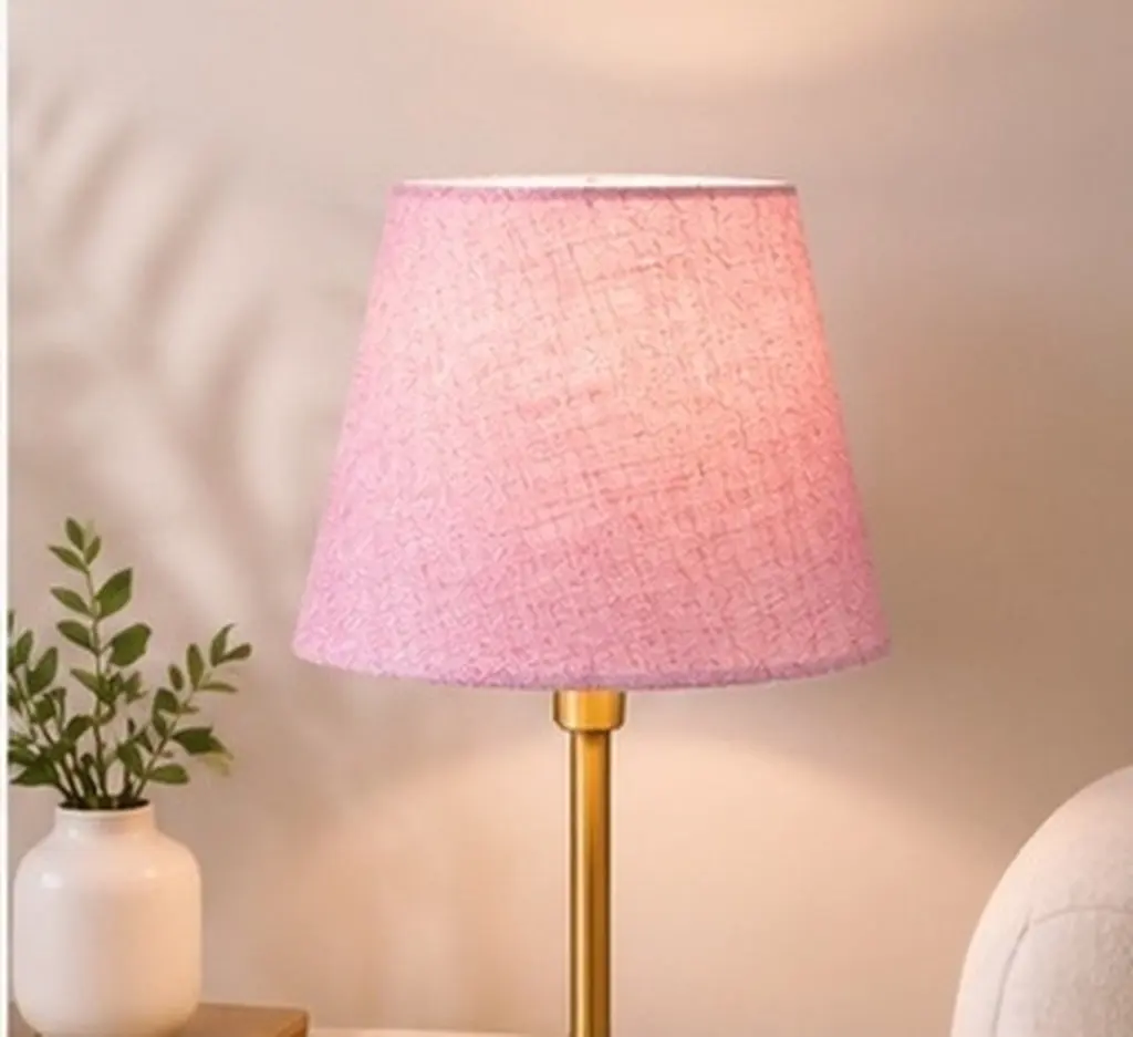 Small Drum Lamp Shade Cloth Cover E14 E27 Table Lamp Shade Protective Light Cover for Home Study Living Room Cloth Lampshade