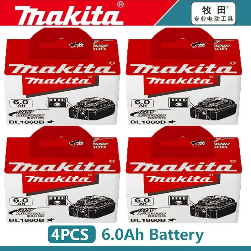100% originele 18V Makita vervangende lithiumbatterij 5Ah 6Ah 9Ah Makita batterij BL1840 BL1830B BL1850B BL1850 BL1860 BL1815 - afbeelding 1