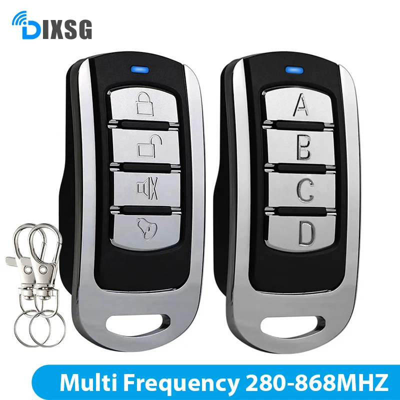 

280MHz to 868MHz Multifrequency Garage Door Remote Duplicator Clone Rolling Fixed Code Opener for LiftMaster TX2REV TX4EVF