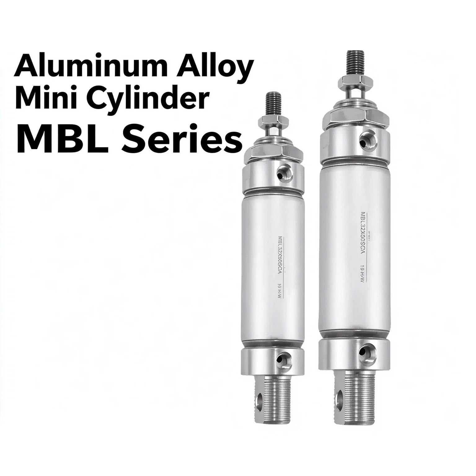 Small Pneumatic Cylinders MBL Series Pneumatic Actuator Aluminum Alloy MBL Bore 20/25/32/40/50/63mm Stroke25-500mm With Magnet