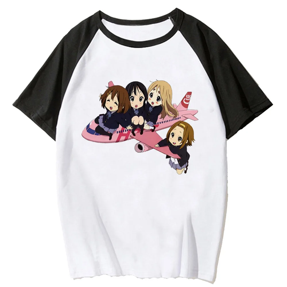 K-on t shirt women manga harajuku anime tshirt girl Japanese manga y2k clothes