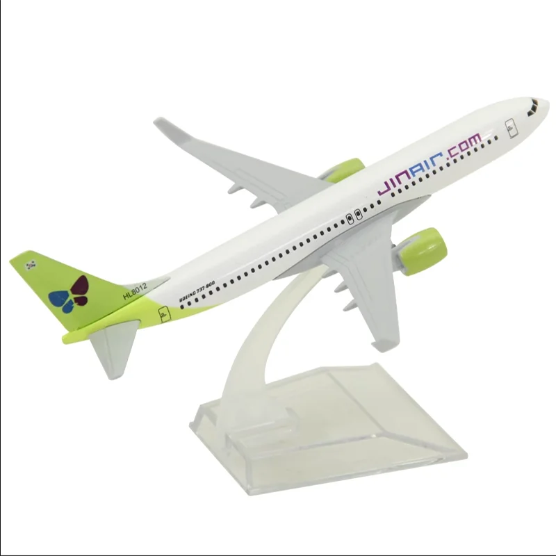 

Diecast 1:250 Scale Korean Air B737-800 Civil aviation Alloy & Plastic Passenger Jet Model Toy Gift Collection Simulation