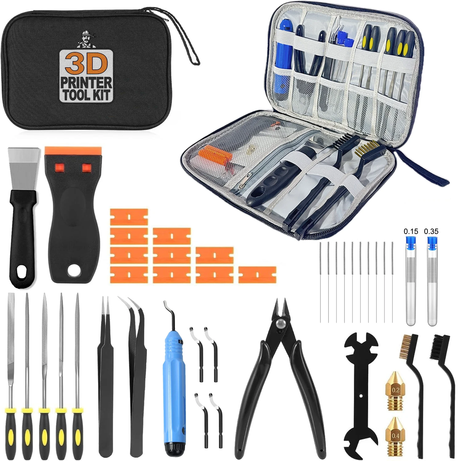 Tools Vape - 3D Yazıcı Araç Seti 33 Parça