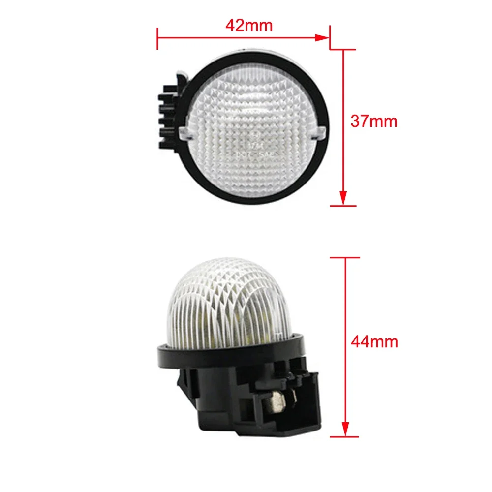 LED License Plate Light For Opel Agila For Suzuki Jimmy JB Alto HA Carry Pickup Grand Vitara Swift Led License Number Lamp