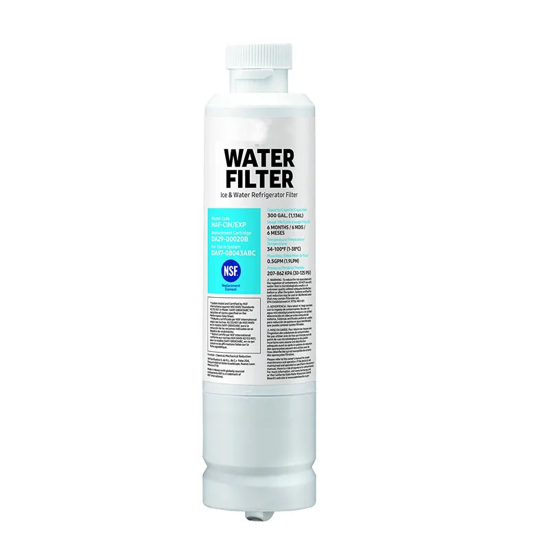 Reemplazo de purificador de agua de filtro de carbono para refrigerador Samsung, reemplazo Natural, Da29-00020b, nuevo, 1 unidad