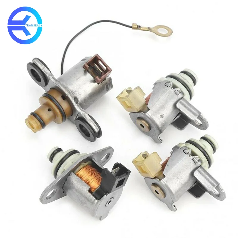 

4PCS Transmission solenoids Kit JF405E JF402E Fits For MATIZ CERVO MORNING PICANTO VISTO MARCH ALTO