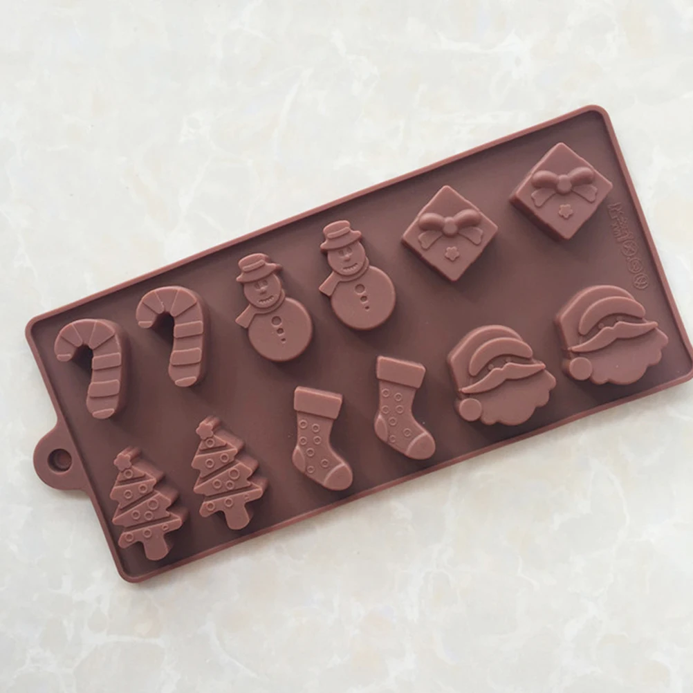 

Silicone Chocolate Molds Baking Pans Oven Microwave Non-Stick Easy Clean Heat Resistant Diy Candy Heart Shaped