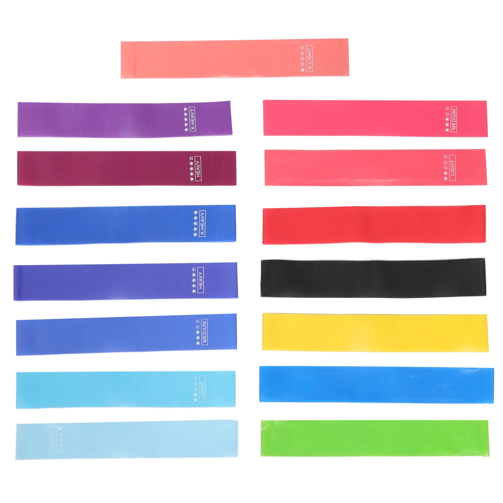 

15 Pcs Children's ADHD Classroom Desk and Chair Fixed Straps Office Leg Elastic Bands for Foot Convenient Stretchy Tpe Colorful