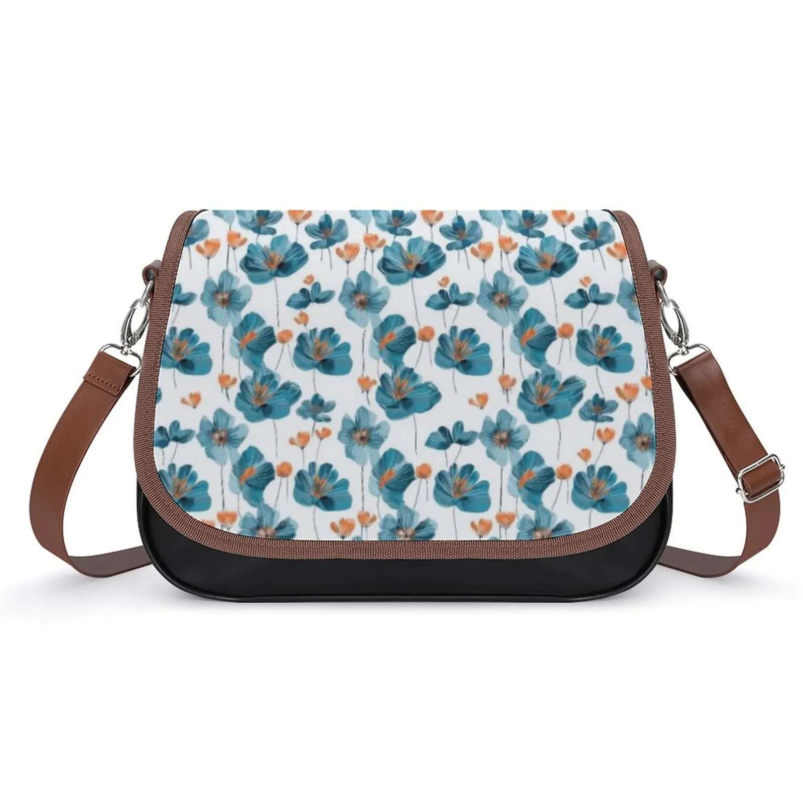 

Модная женская сумка через плечо с цветочным узором, маленькая портативная сумка высокого качества для хранения женских банкет на заказ