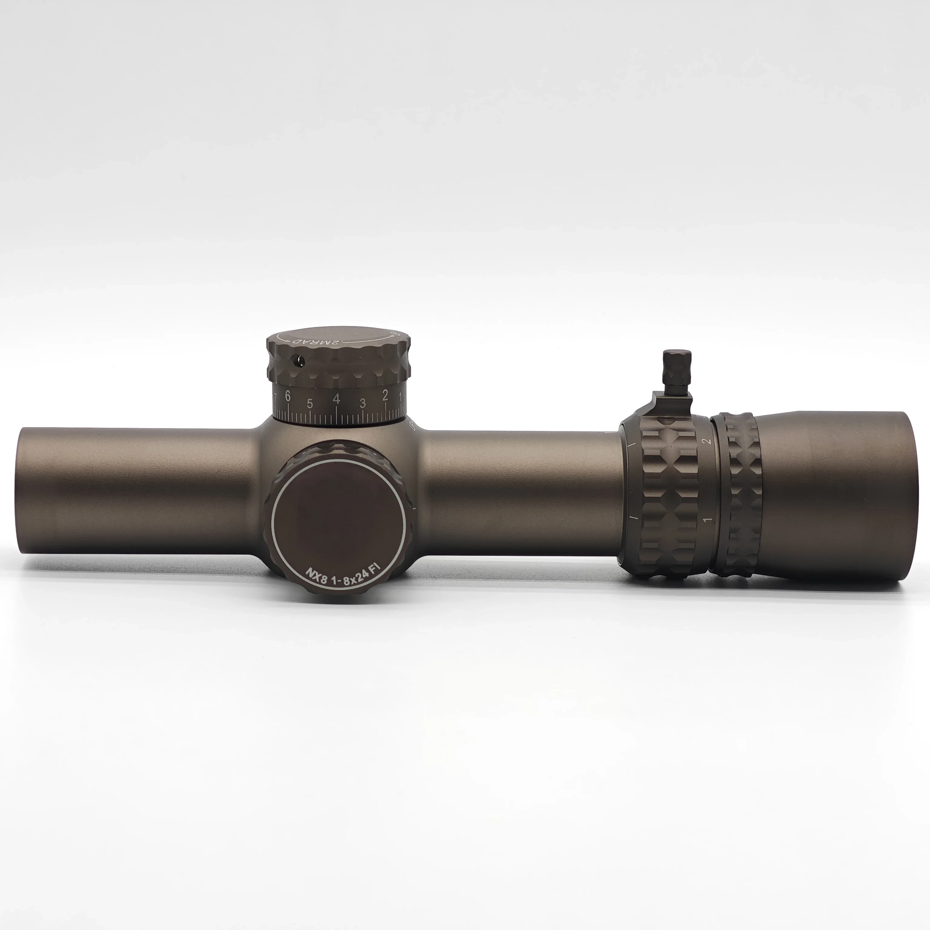 NF NX8 1-8 × 24 مم.1 ميل راديان توج الأبراج ضوء النهار مرئي F1/FFP FC-DMX شبكاني 34 مم نطاق الصيد الأنبوبي #4