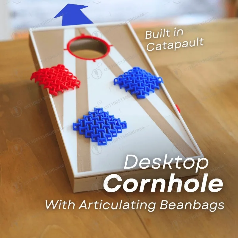 new-desktop-bean-bag-toss-gameejector-with-hinged-bean-bagmini-tabletop-board-gamefun-leisure-toy-creative-gift-for-game