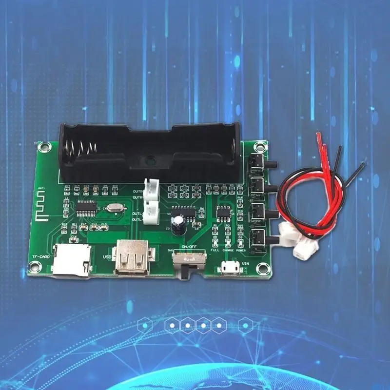 R91A XH-A150ワイヤレス聴覚アンプボードPAM8403チップ5Vダブルチャネル5WX2ホームエンターテイメントDIY聴覚