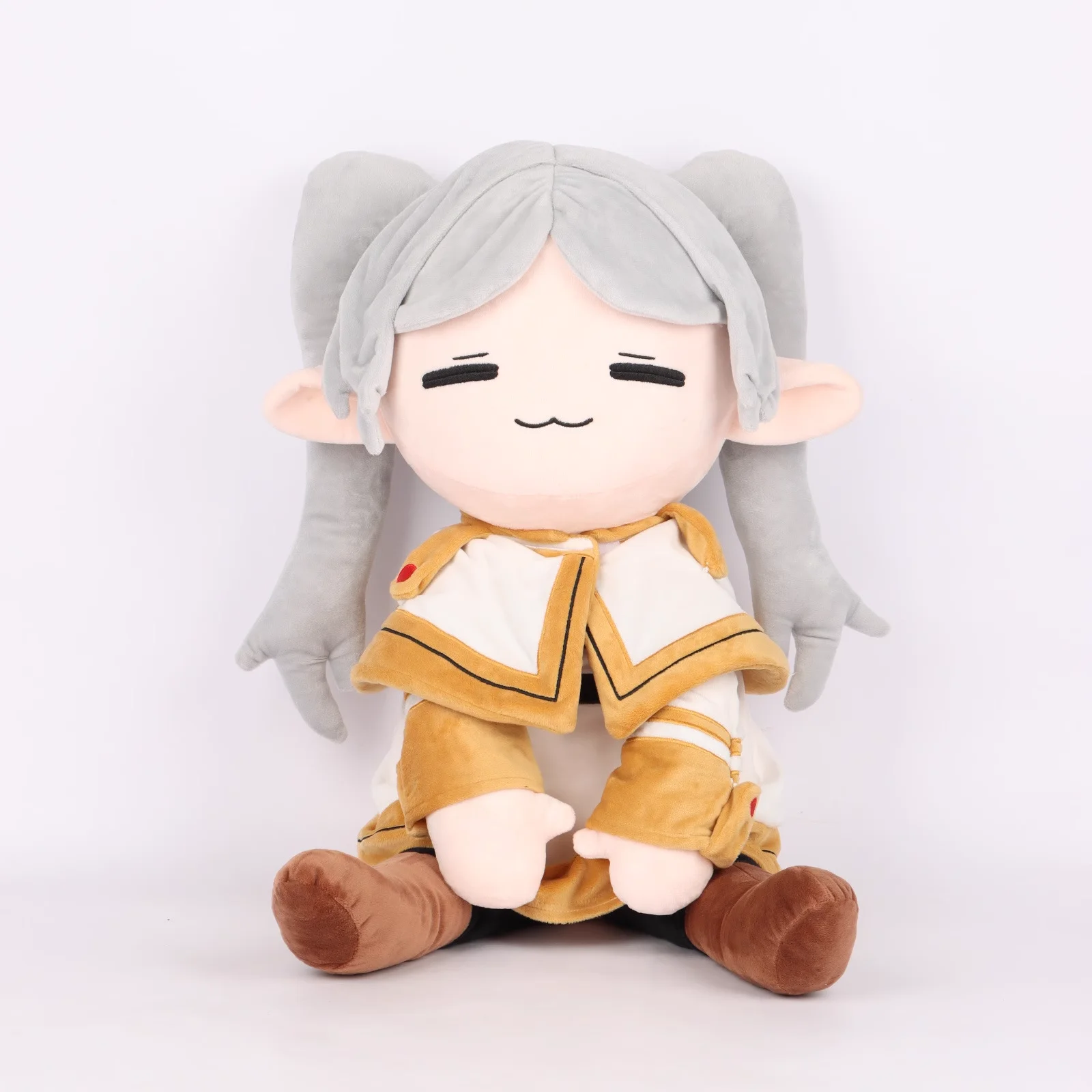 

Frieren Beyond Journey's End большая плюшевая игрушка Kawaii мягкая аниме хлопковая кукла милый декор для рабочего стола фестиваль подарки-сюрпризы