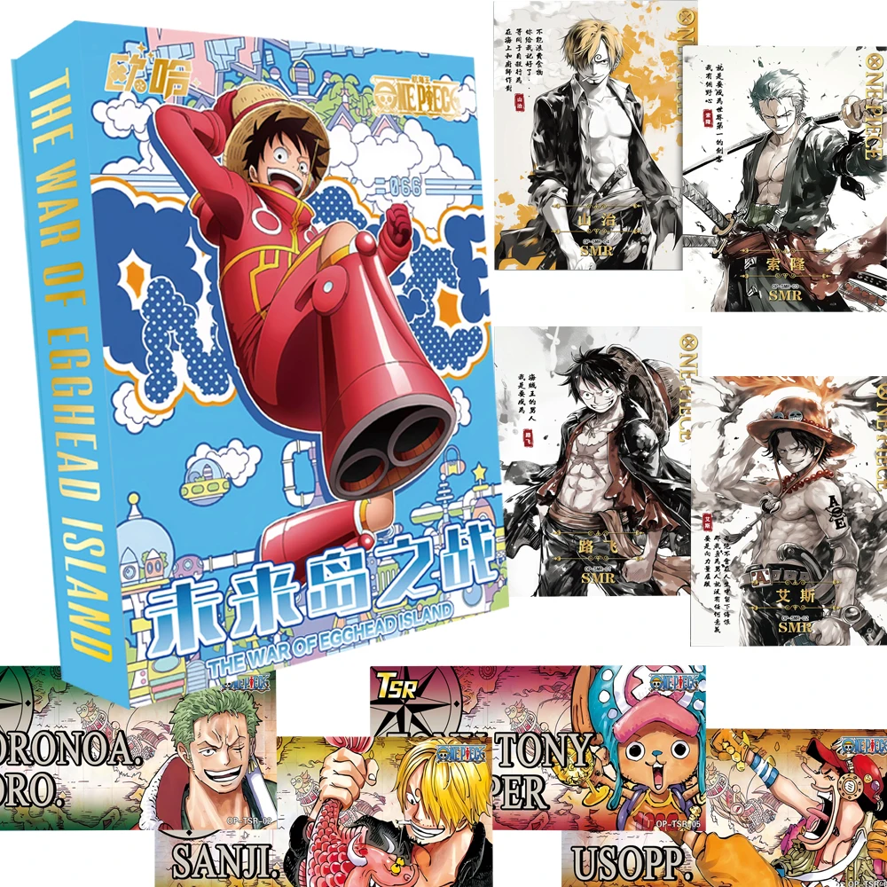 

ONE PIECE Collection Cards Monkey D. Luffy Portgas·D· Ace Anime Cool Double Player Battle Cards Family Table Toys Kids Gifts