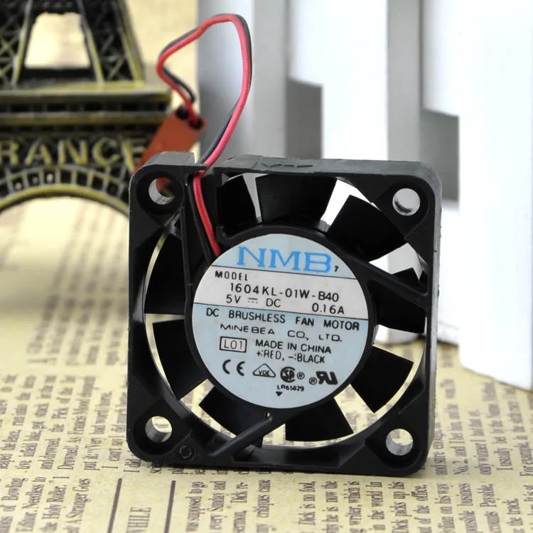 جديد الأصلي 1604KL-01W-B40 5V 4010 40*40*10 مللي متر 4 سنتيمتر مروحة التبريد #2