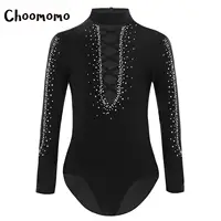 Leotardo de danza moderna latina para niños, mono profesional de salón, Salsa, Tango, Rumba, Samba, ropa de baile