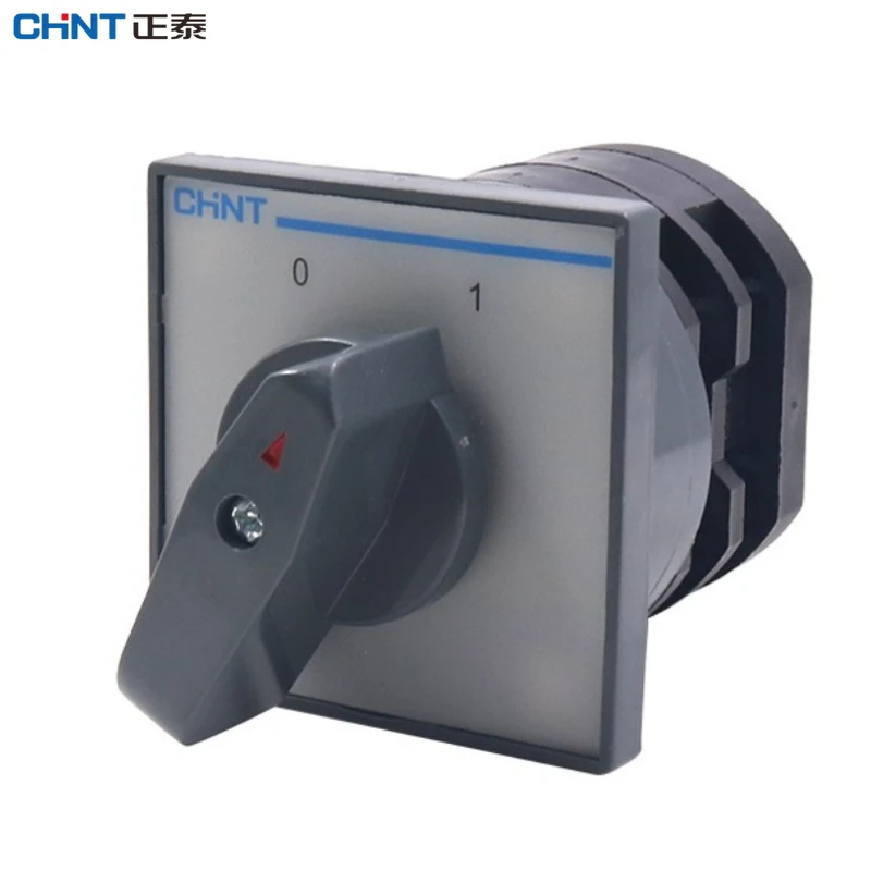 

CHINT CHNT HZ5-20/4 M05 Комбинированный поворотный кулачковый переключатель 3 полюса 3 положения Селекторизованные серебристые контакты 20 А 4 кВт