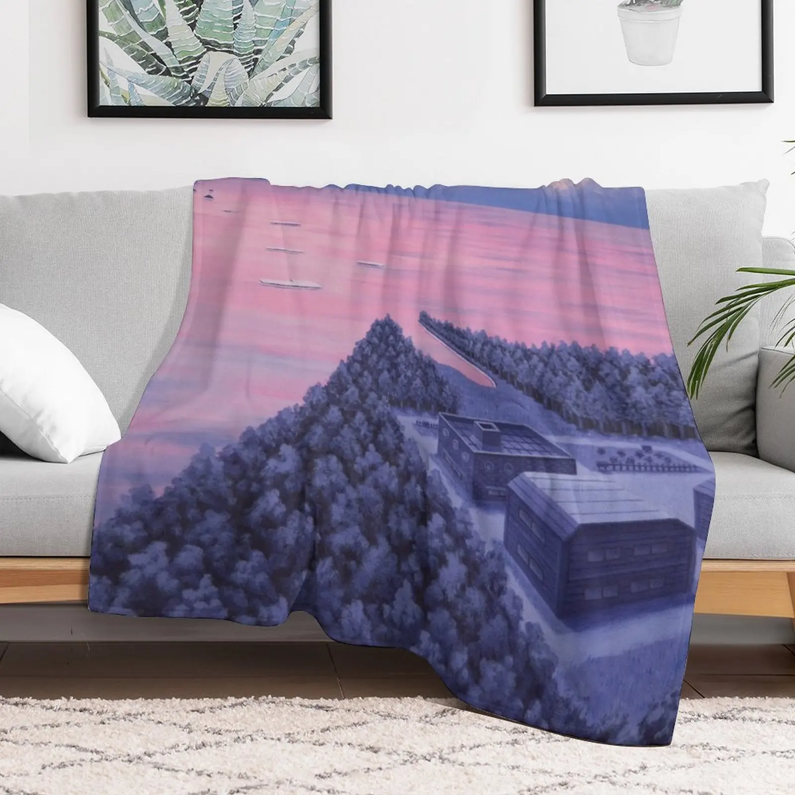 

Route 21 Throw Blanket Winter beds for winter Cute Blankets Sofas Of Decoration Blankets