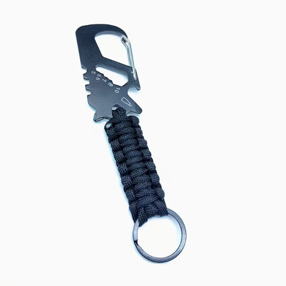 

A Multi-functional Carabiner Keyring That Doubles As A Screwdriver Or Bottle Opener Making It Ideal For Camping And Everyday Use