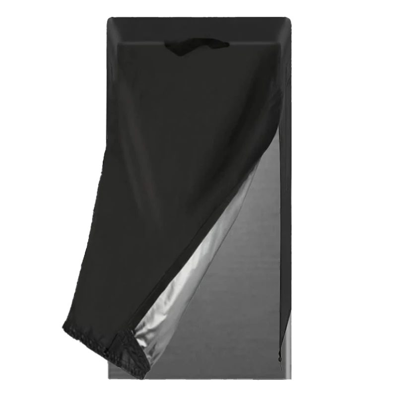 

4 Sizes Black 420D Refrigerator Cover Waterproof And Dustproof Cover Refrigerator Covers Home Appliances Accessories