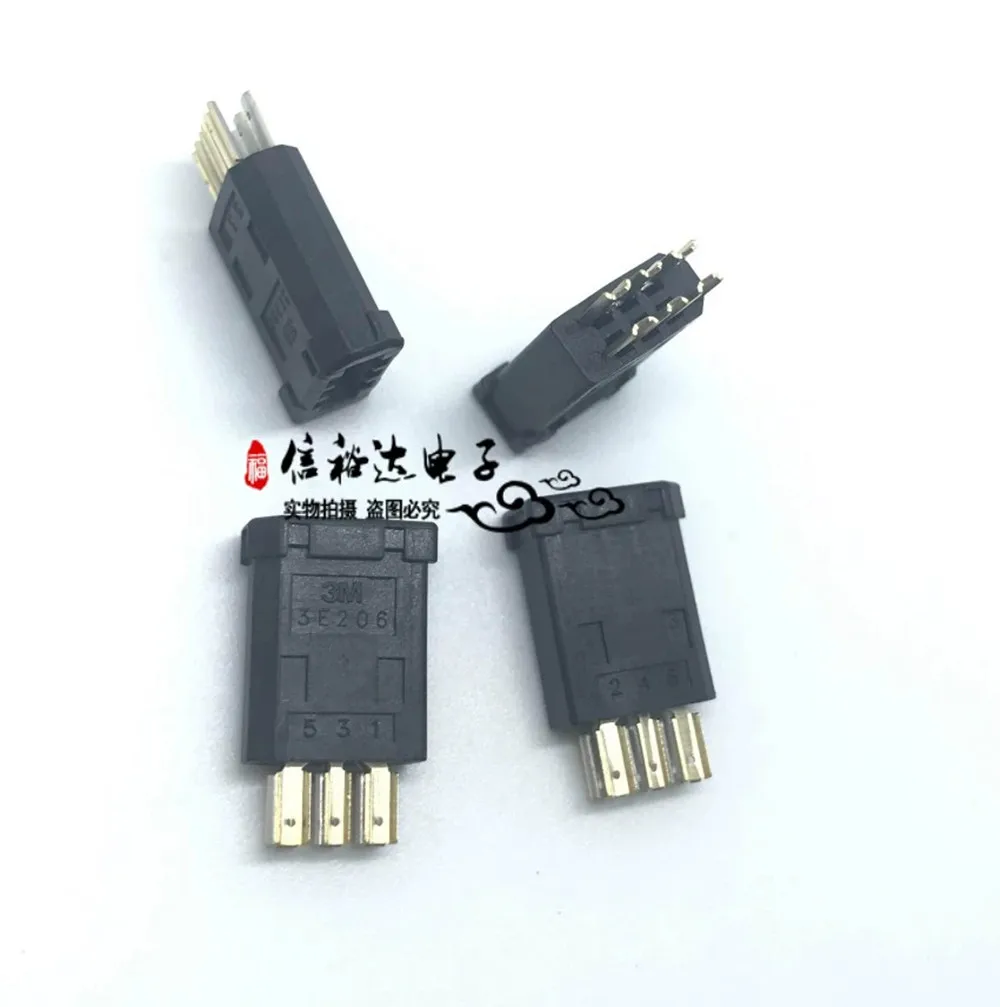 Original new 100% 3E206-0100KV IEEE1394 server 6-core encoder plug connector