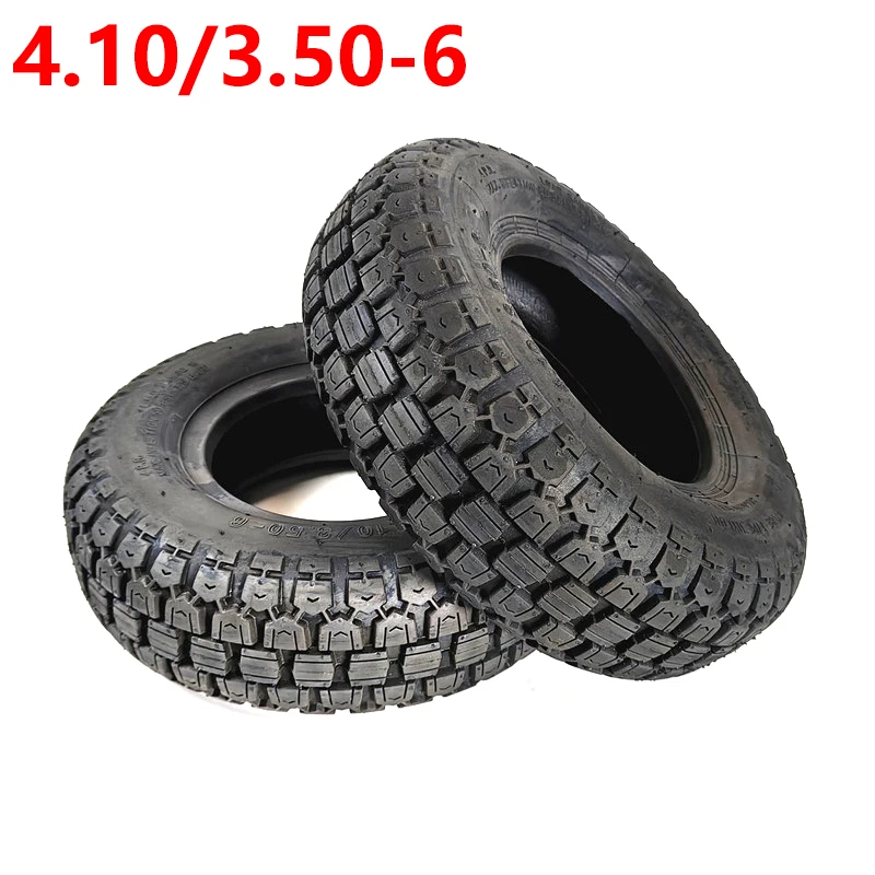 

12-inch elderly scooter wheels 4.10/3.50-6 thickened tires, scooter tires, 6-inch lawn mower, slush tires