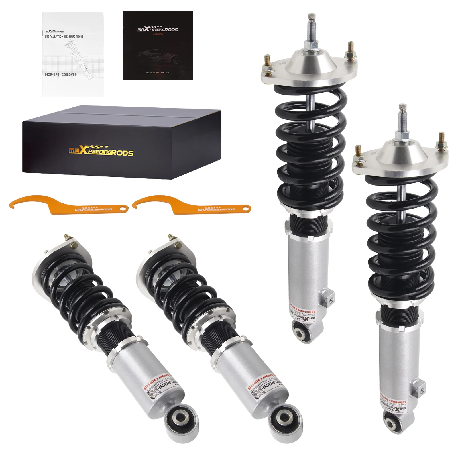 24 Ways Damper & Height Adjustment Coilover For Mazda Miata LS Convertible 2D 2000-2005 Suspension Shock Absorber kit