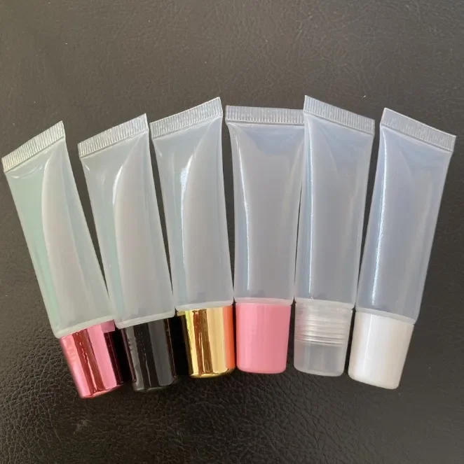 Portable Foundation Tubes Makeup Concealer Soft Box Cosmetic Lipstick Lip Balm Tubes Lip Gloss Empty Lip Glaze Squeeze Bottles