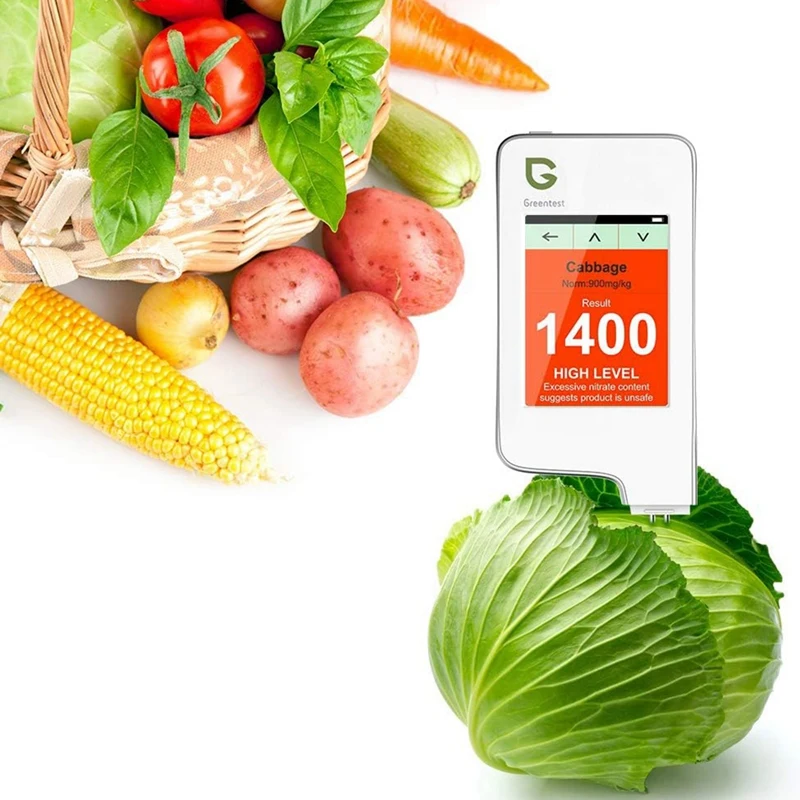 Greentest Nitrate Tester Food Safety Detector Radiation Nitrate Detection EU Plug