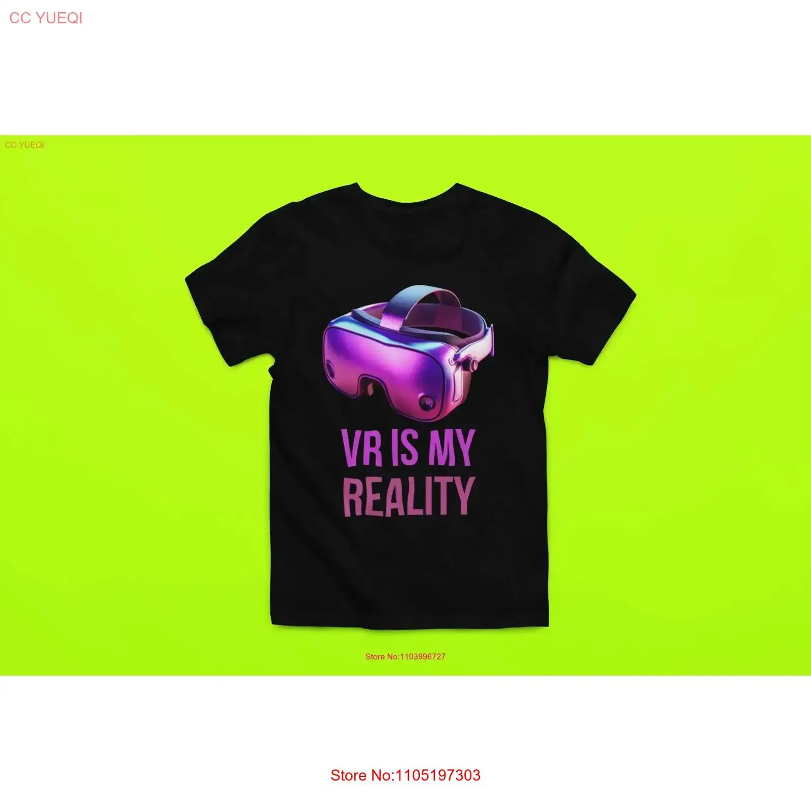 Gamer T Shirt for Gaming VR Virtual Reality Gamers Funny teen gift video games vintage Washed homme fashion Breathable Soft