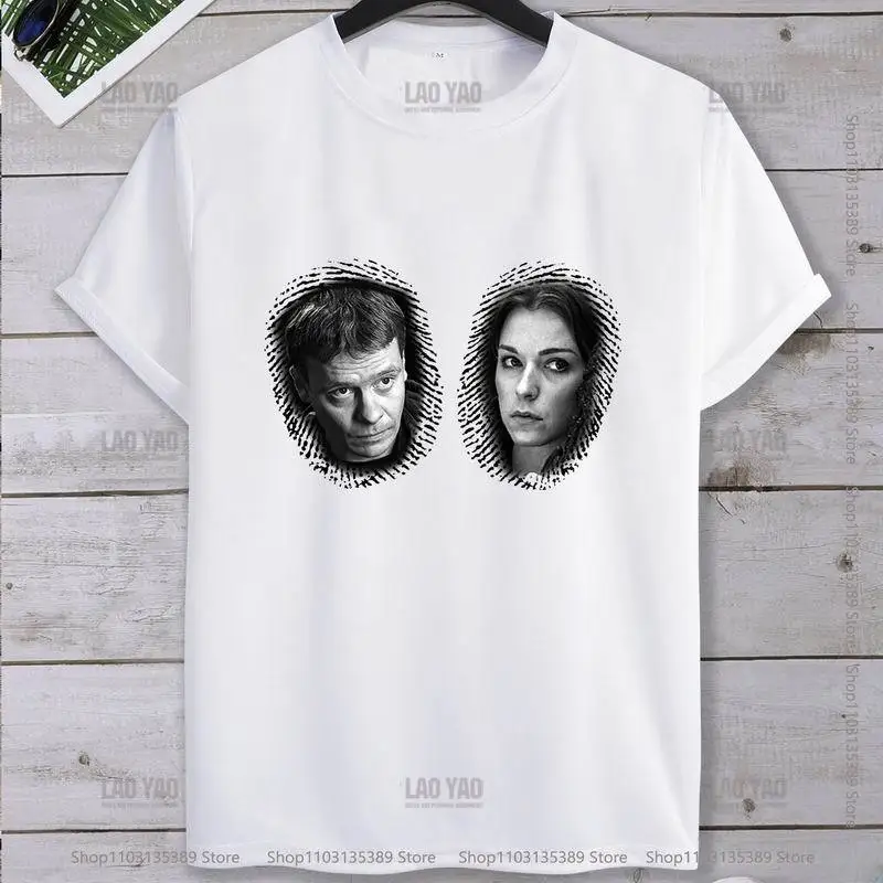 Футболка мужская с забавным принтом Твин Пикс, винтажная тенниска из хлопка, Классическая майка в стиле ретси, уличная одежда